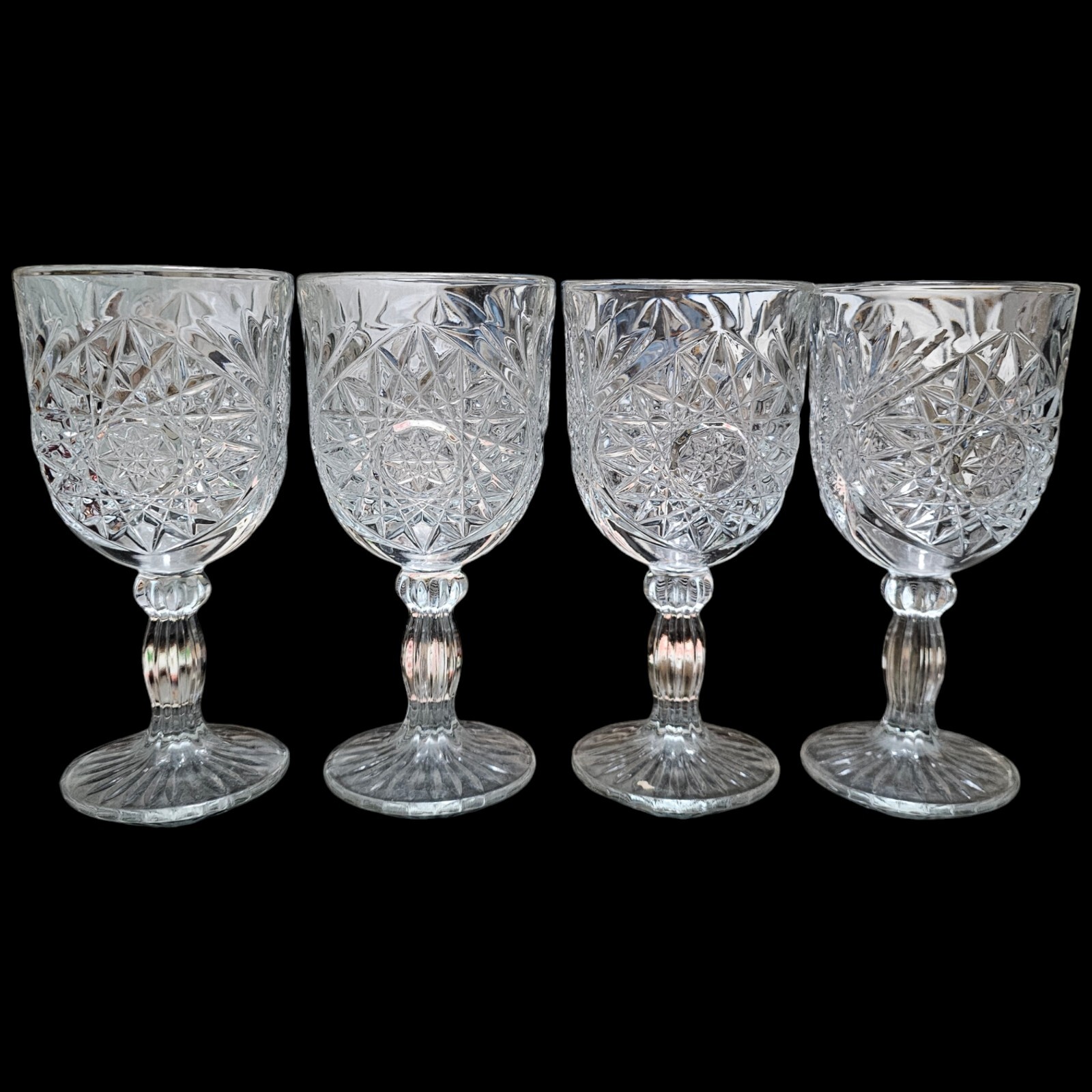 Vintage Libbey Hobstar Pattern 7\