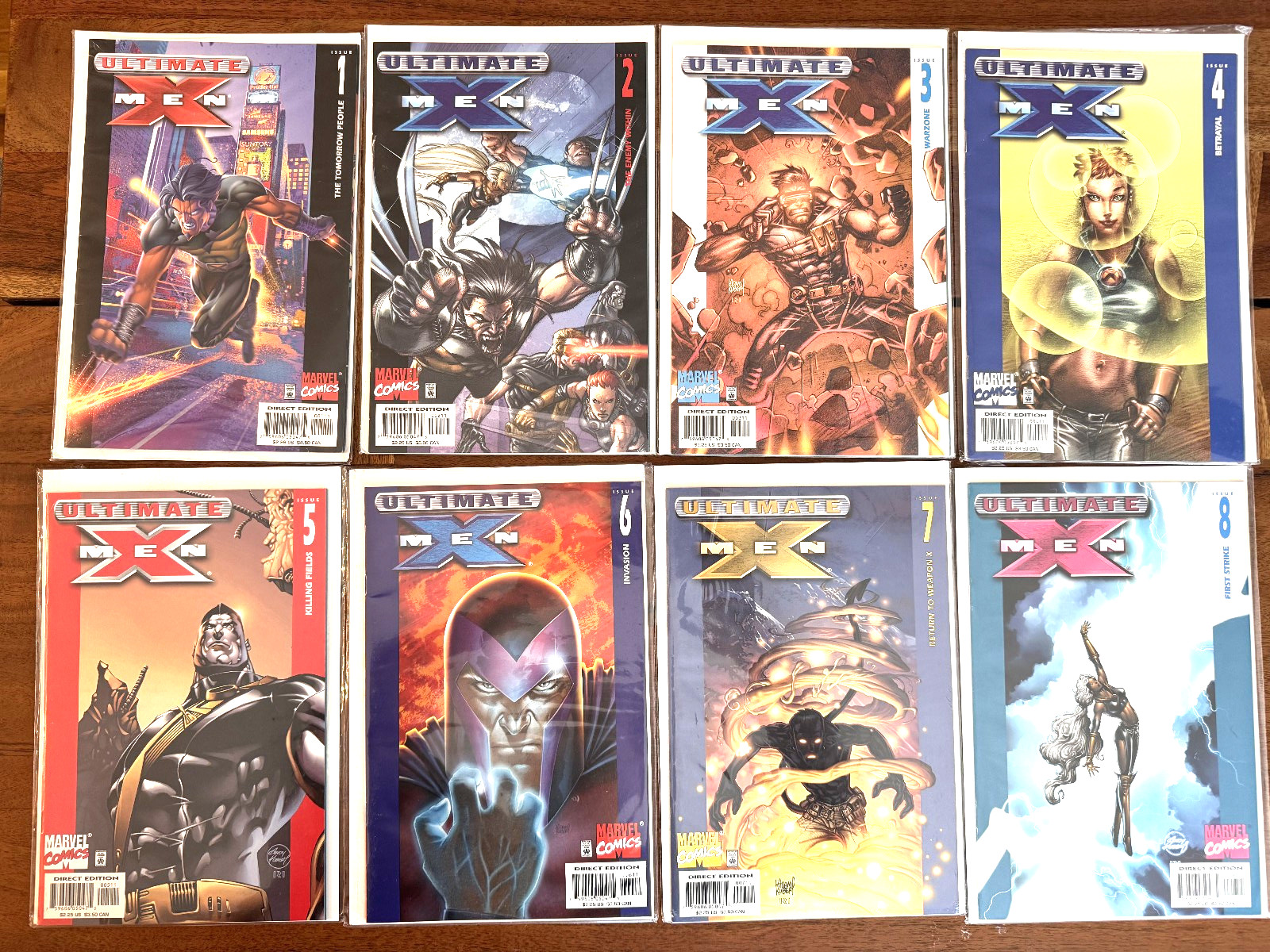 Ultimate X-Men#1-34 (2001) Wolverine Mark Millar Adam Kubert Marvel Comics Lot