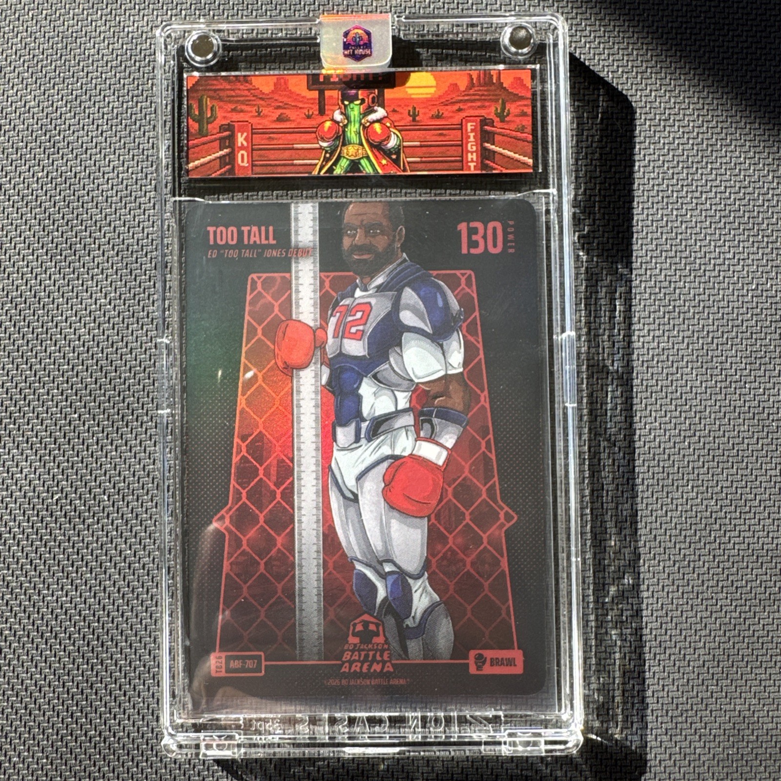 Tecmo Bowl Bo Battle Arena TOO TALL Ed Too Tall Jones Brawl ABF Alpha Battlefoil