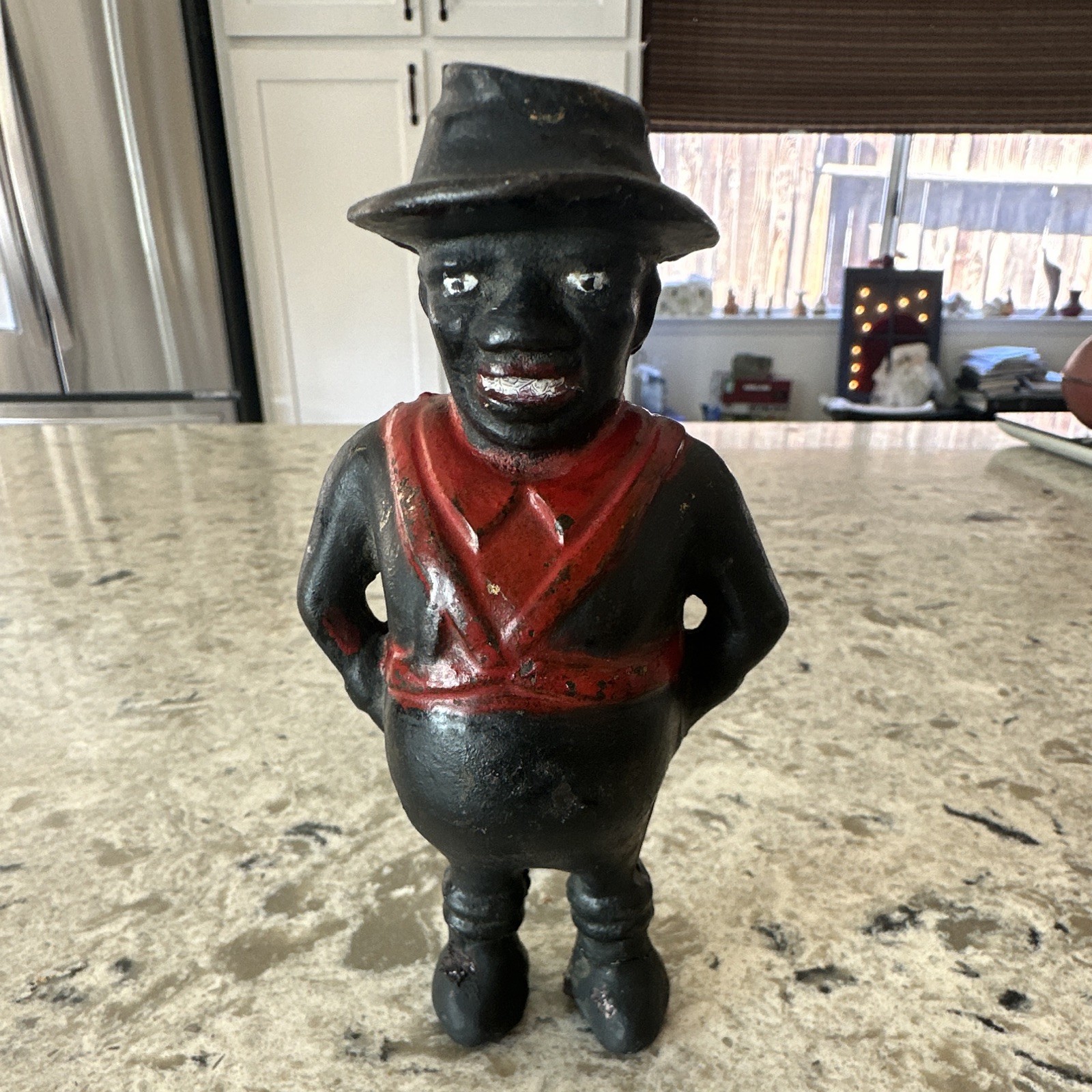 A.C Williams Sharecropper Cast Iron Bank. Made In USA