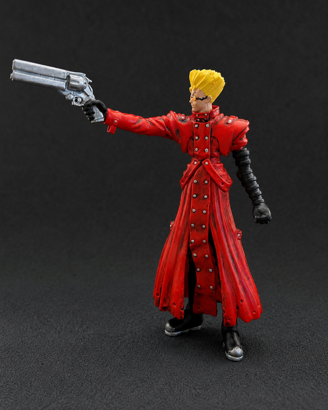 Trigun bandai Vash the Stampede Figure Sunglasses Version Beagle 2002 real