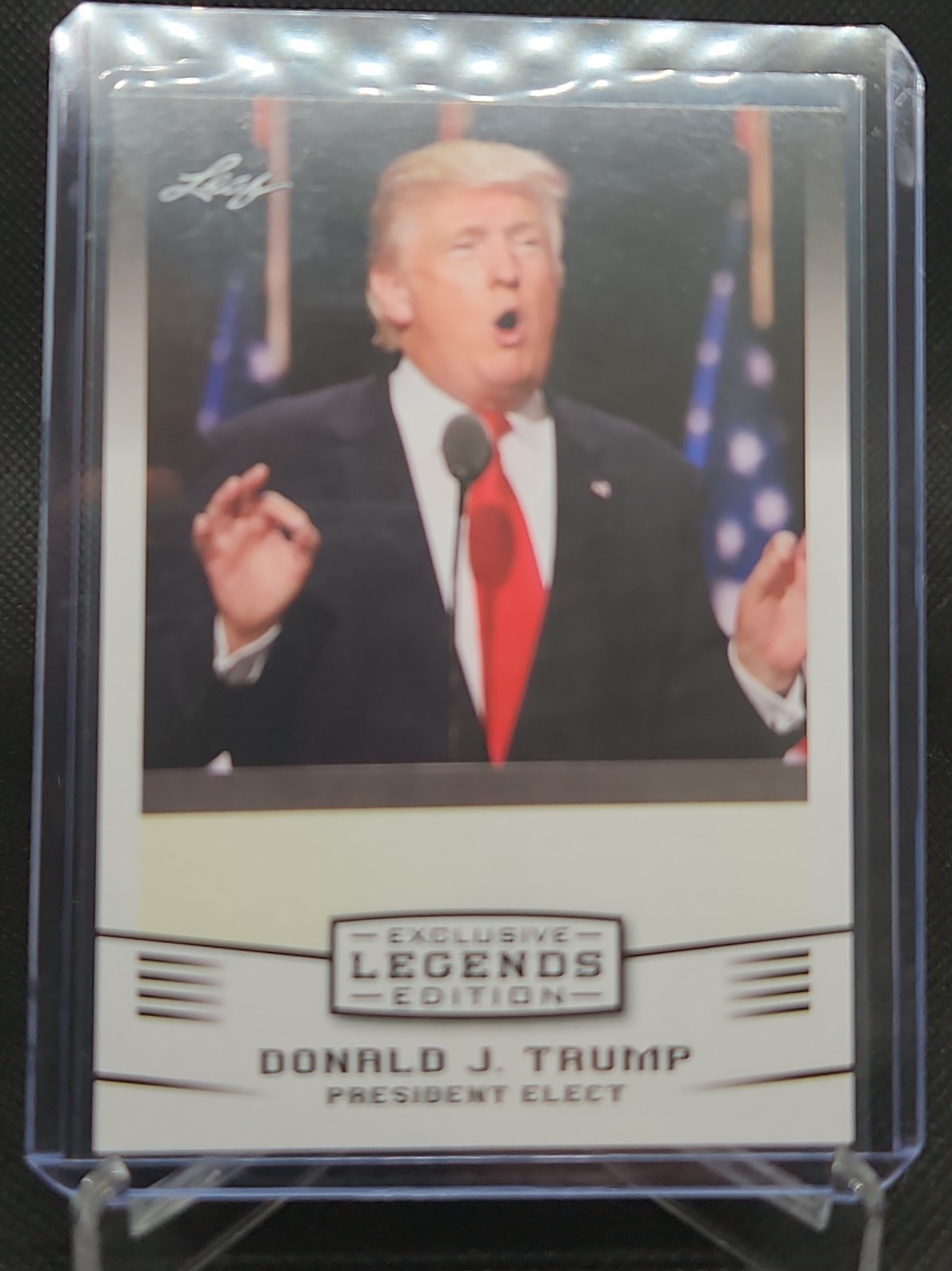 2016 Leaf Special Release Legends Exclusive Edition Donald Trump #15 Election