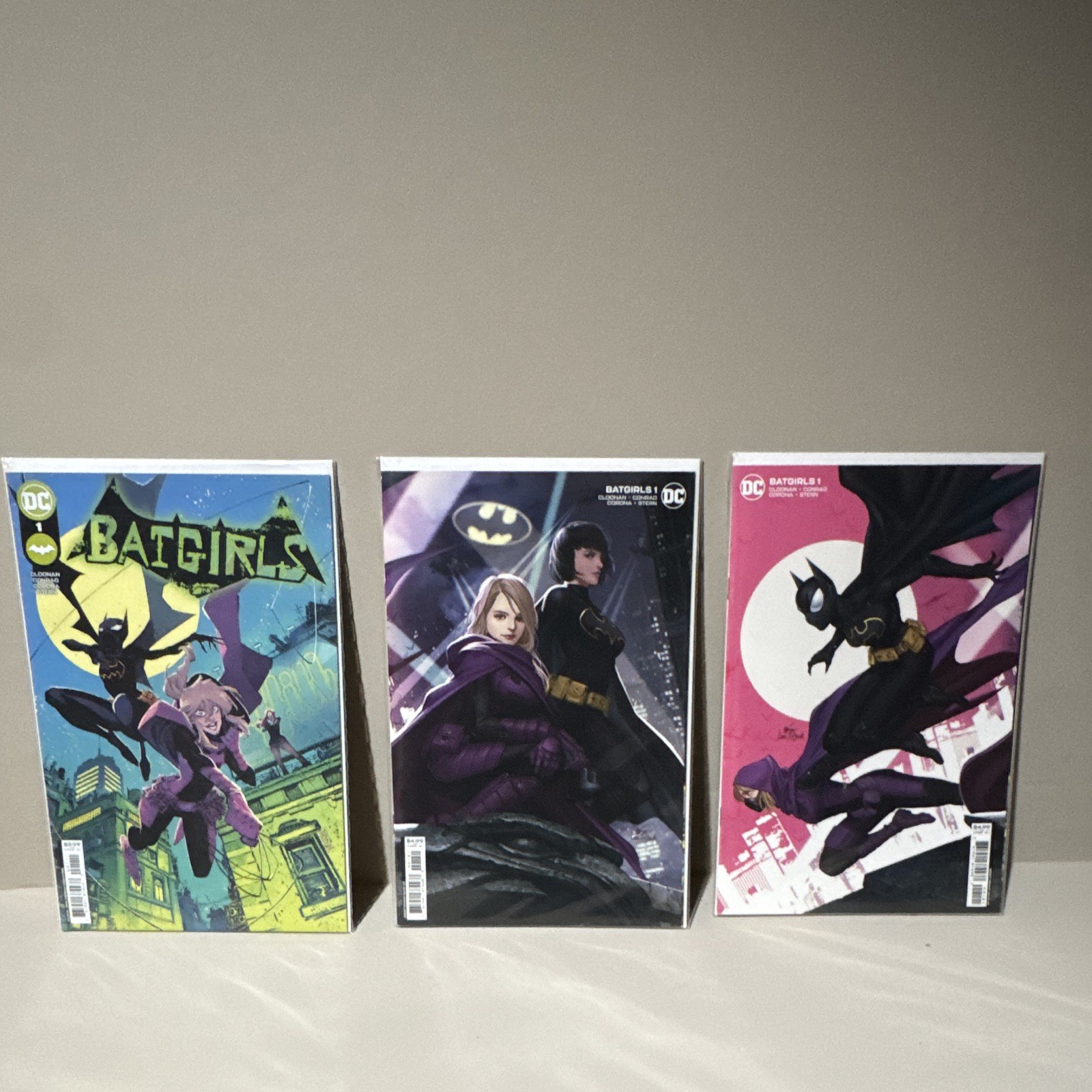 DC Comics Batgirls #1 Comic Book Lot of 3 - Variant Covers, Batgirl