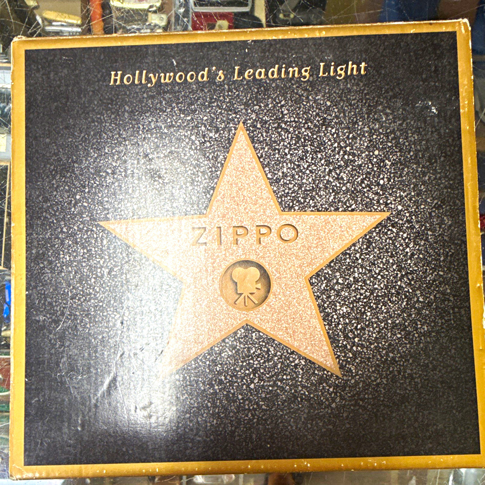 Zippo Hollywood's Leading Light 2001 Collectible of the Year Star Set Case