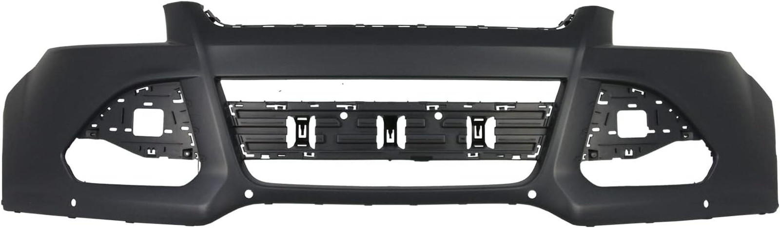 Primered, Front Bumper Cover Fascia for 2013-2016 Ford Escape Titanium W/Park 13