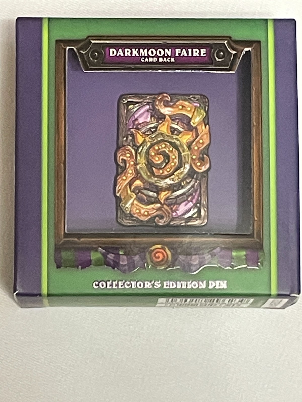 Blizzard: Hearthstone Darkmoon Faire Card Back Collector\'s Edition Pin 2500 LE