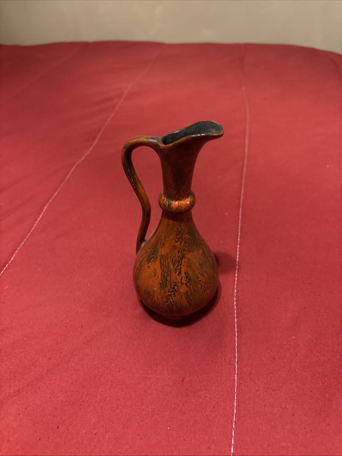 Vintage Ruscha Volcano Ceramic Vase 