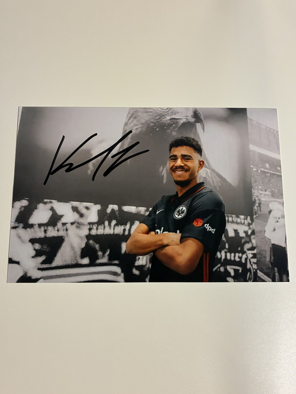 Ansgar Knauff autograph original signed photo 10x15 cm Eintracht Frankfurt