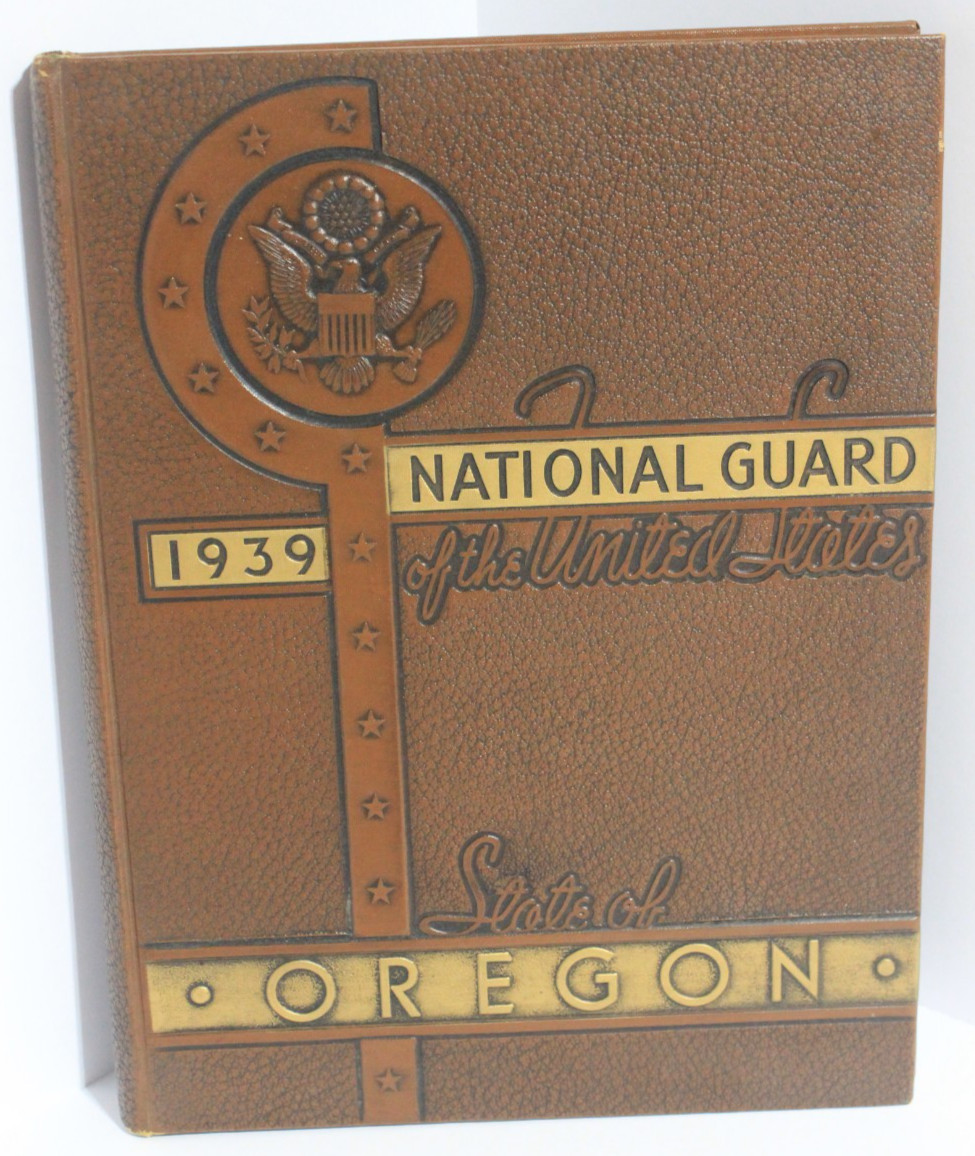 1939 National Guard of United States State Of Oregon
