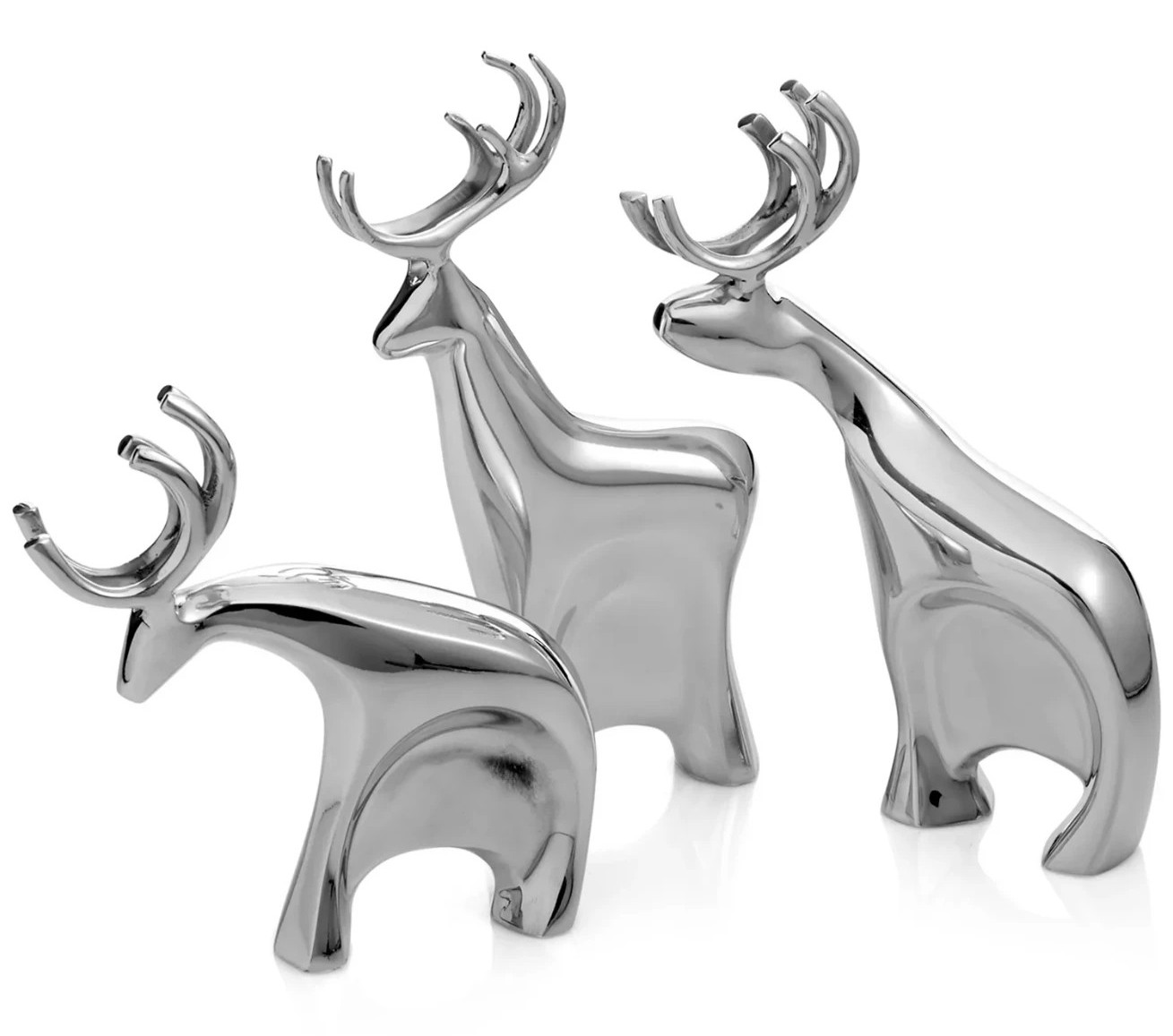 Nambe 2010 Blitzen 3 Piece Set #MT0384 New in Original Packaging Nambe 2010 Blitzen 3 Piece Set #MT0384 New in Original Packaging