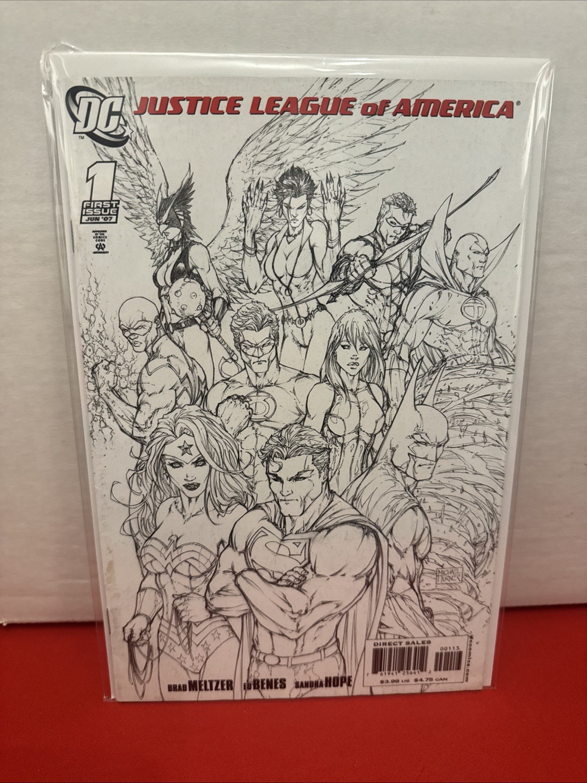 Justice League of America #1 Third Printing (DC Comics June 2007)