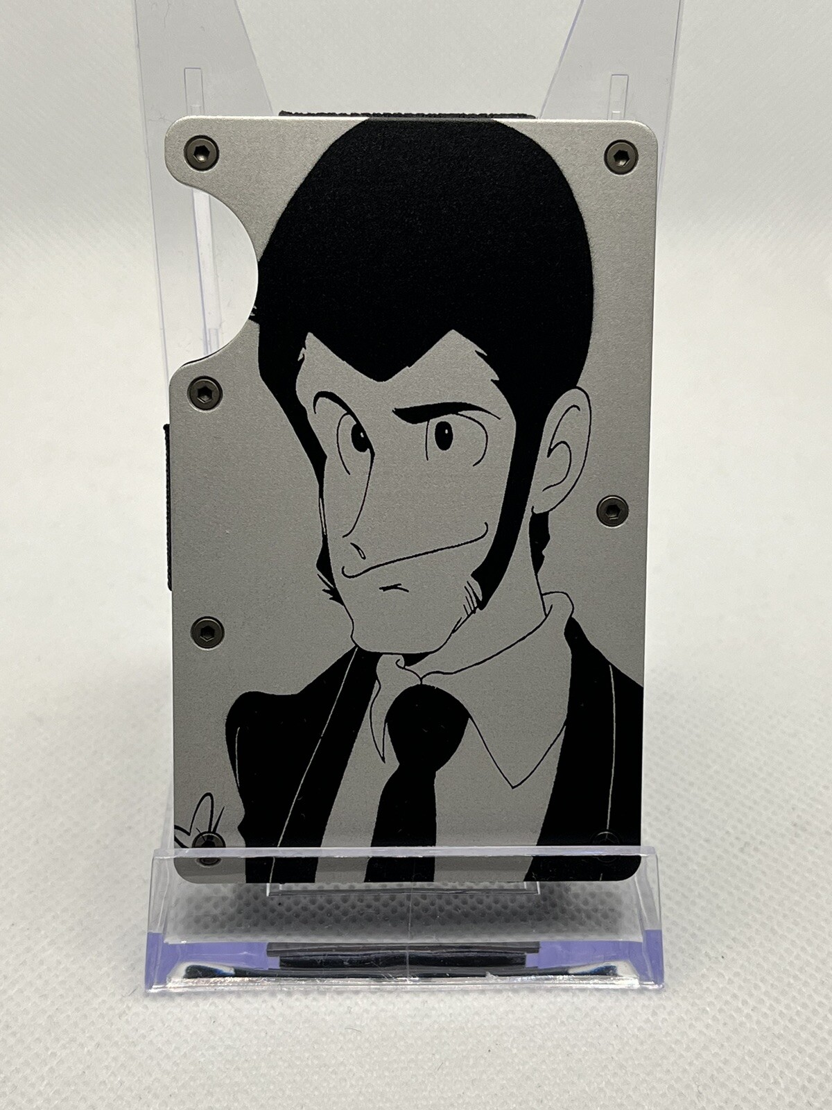 Lupin Metal Minimalist Wallet Card Case From Lupin The Third Anime Lupin Metal Minimalist Wallet Card Case From Lupin The Third Anime