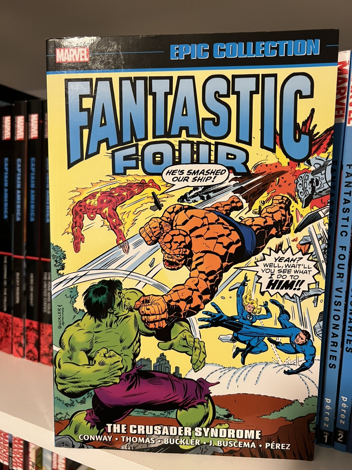 Fantastic Four Epic Collection Crusader Syndrome Marvel Comics TPB 