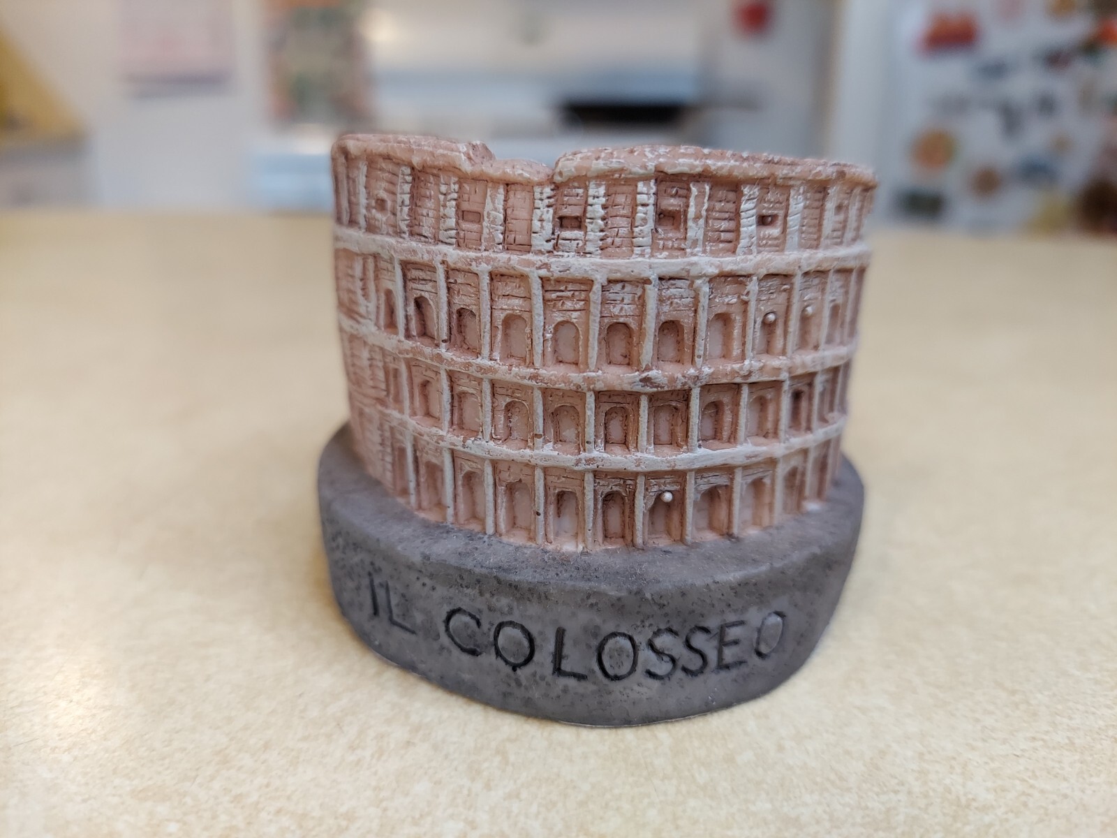 Roma IL Colosseo Model Roman Colosseum Replica Figurine Paperweight 