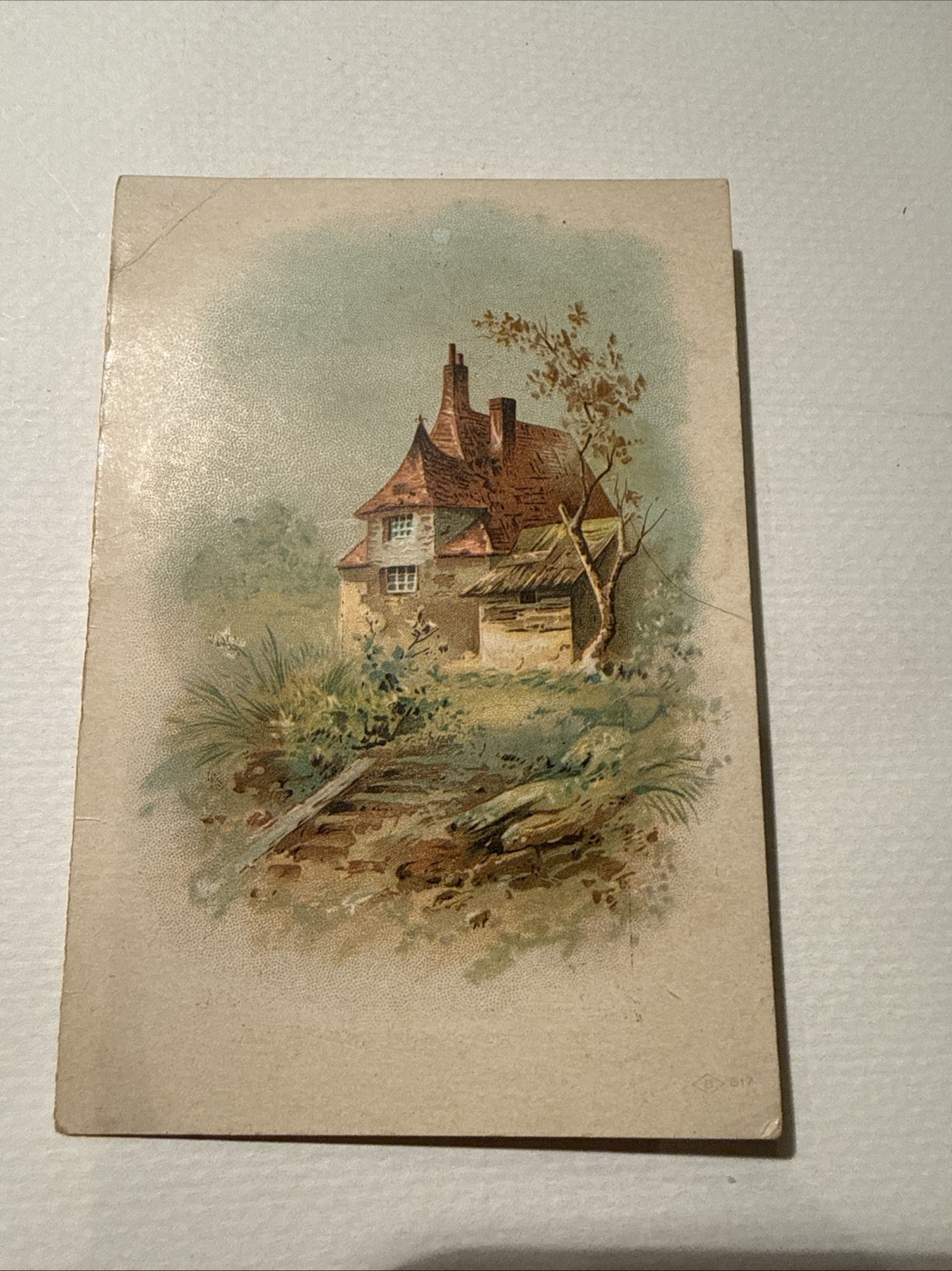 Vintage Victorian Trade Calendar Early Advertising Bifold Newburyport Mass 1890