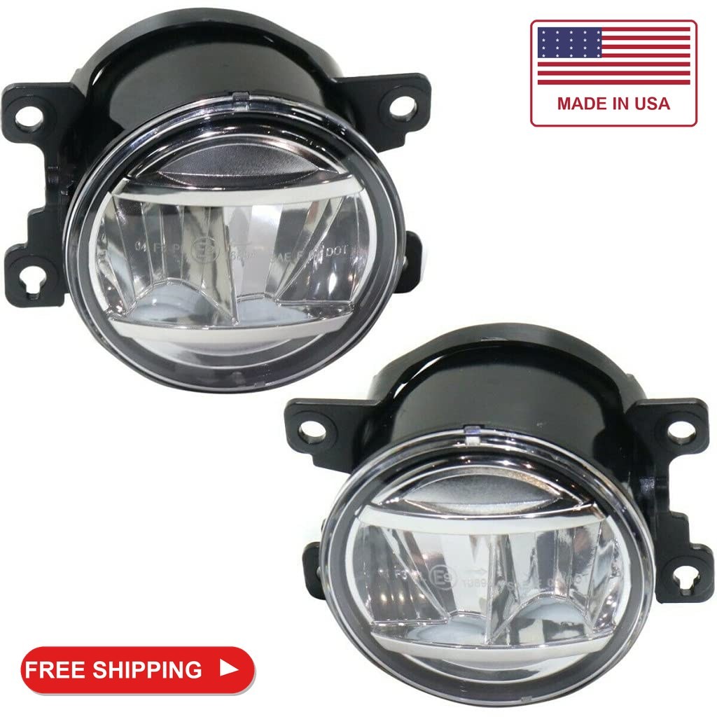 For 2019 2020 Honda Pilot Fog Light Pair Driver and Passenger Side LED For HO259 For 2019 2020 Honda Pilot Fog Light Pair Driver and Passenger Side LED For HO259