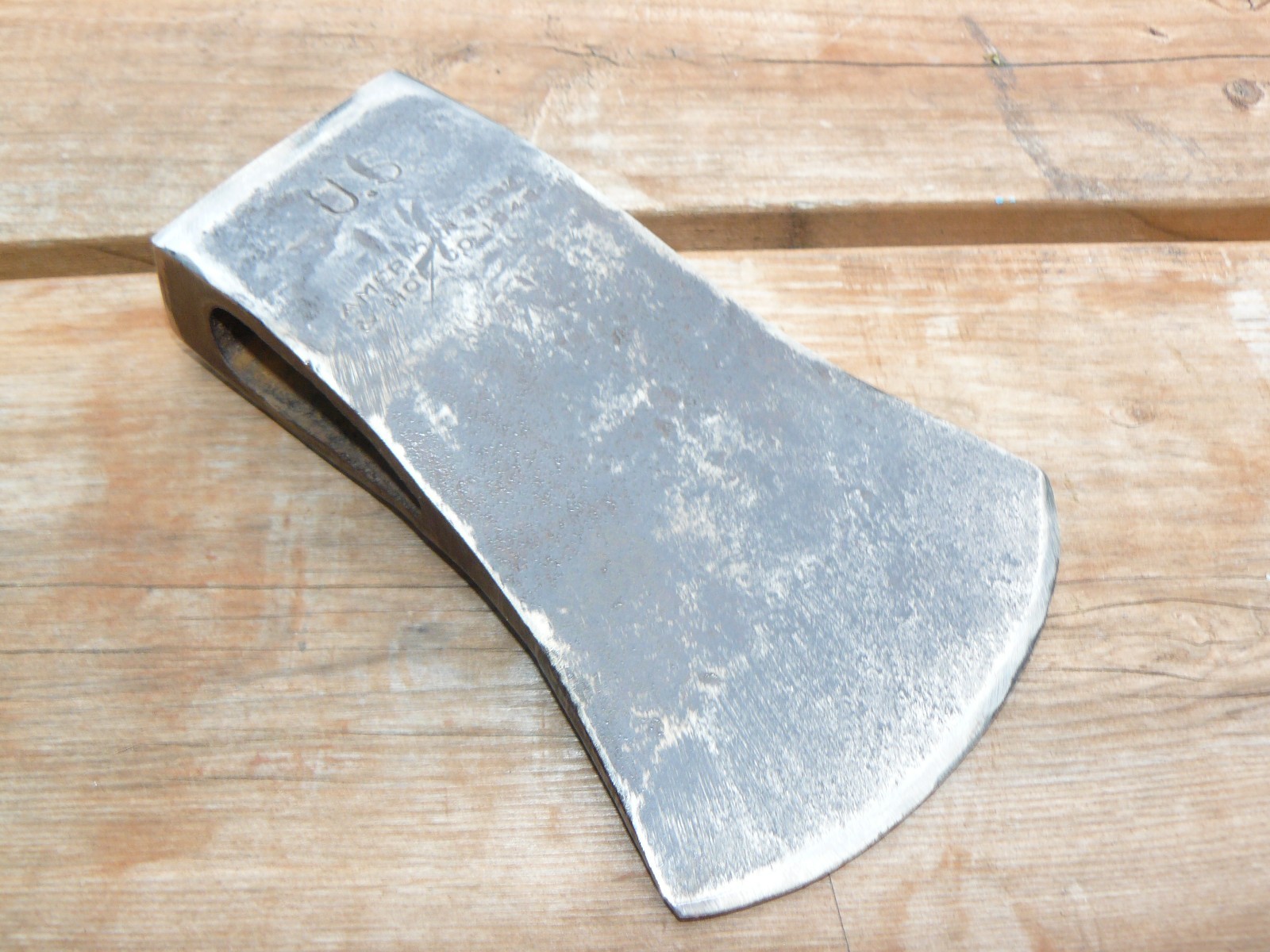Vintage WWII American Fork & Hoe Co. 1943 Hatchet Head