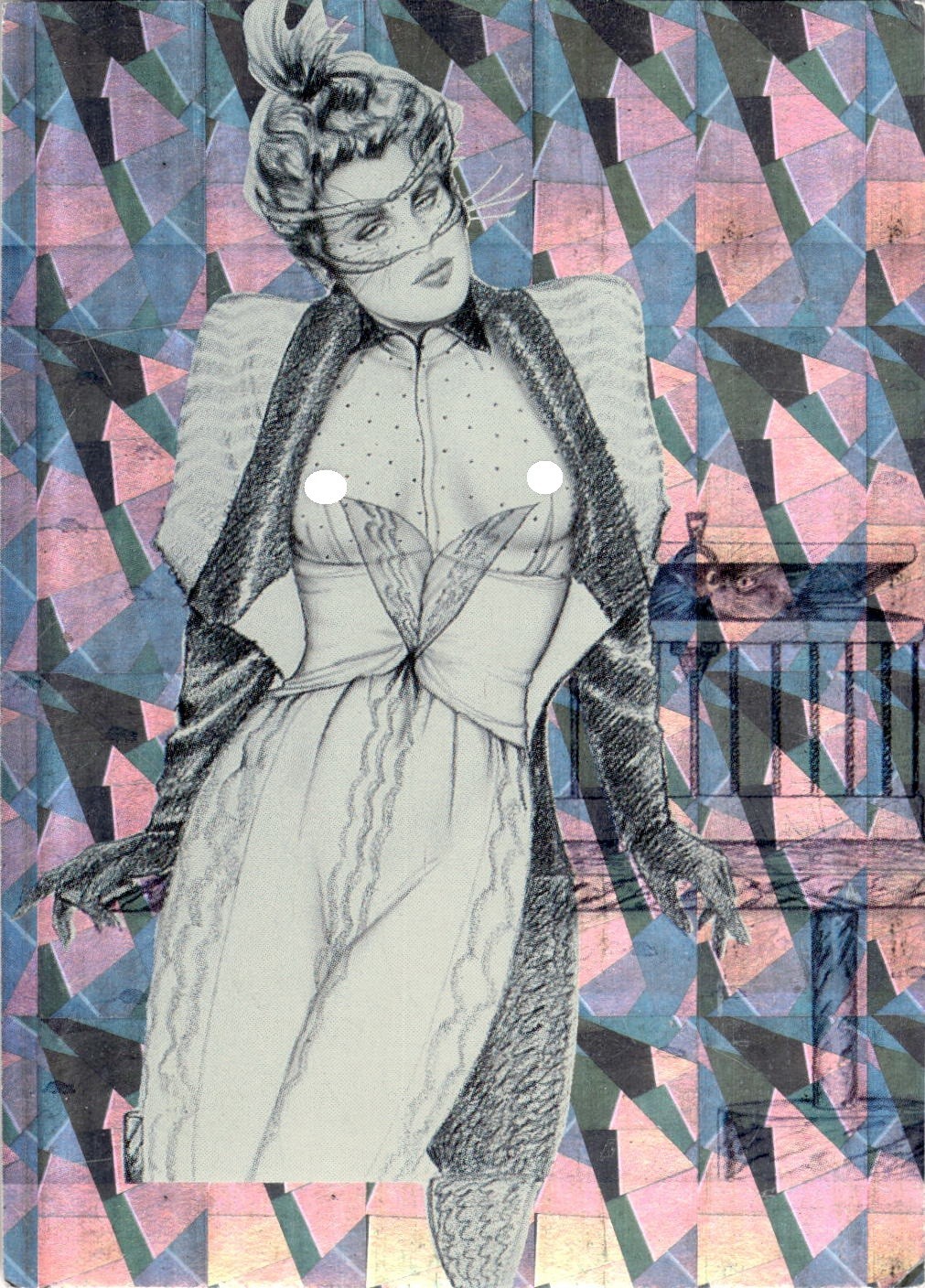 1993 Comic Images Olivia II All Prism Sexy Ladies #27 Mighty Meese