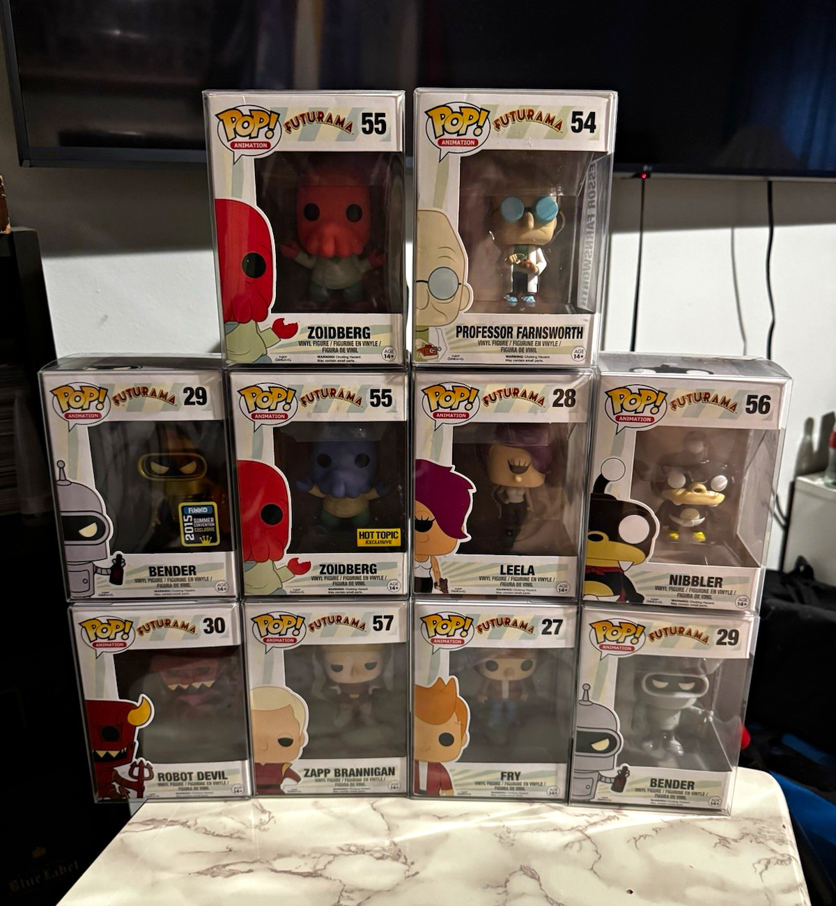 Funko Futurama Pops  Lot of 10