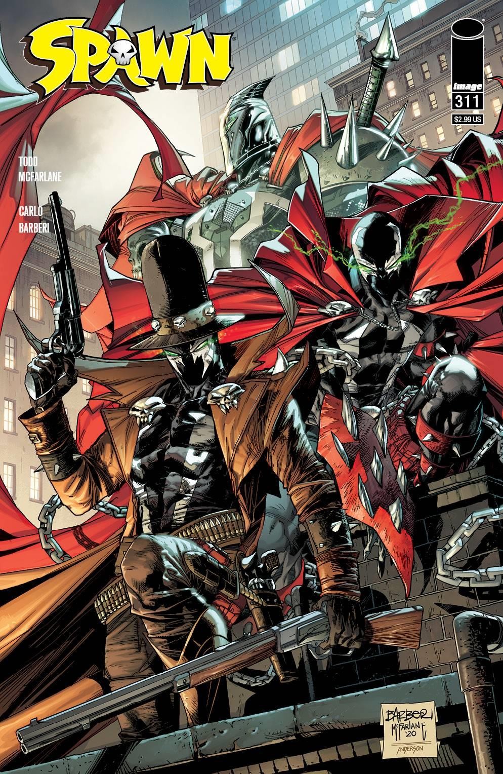 Spawn #311 Cvr A Mattina (Cvr A Mattina) Image Comics Comic Book 2020