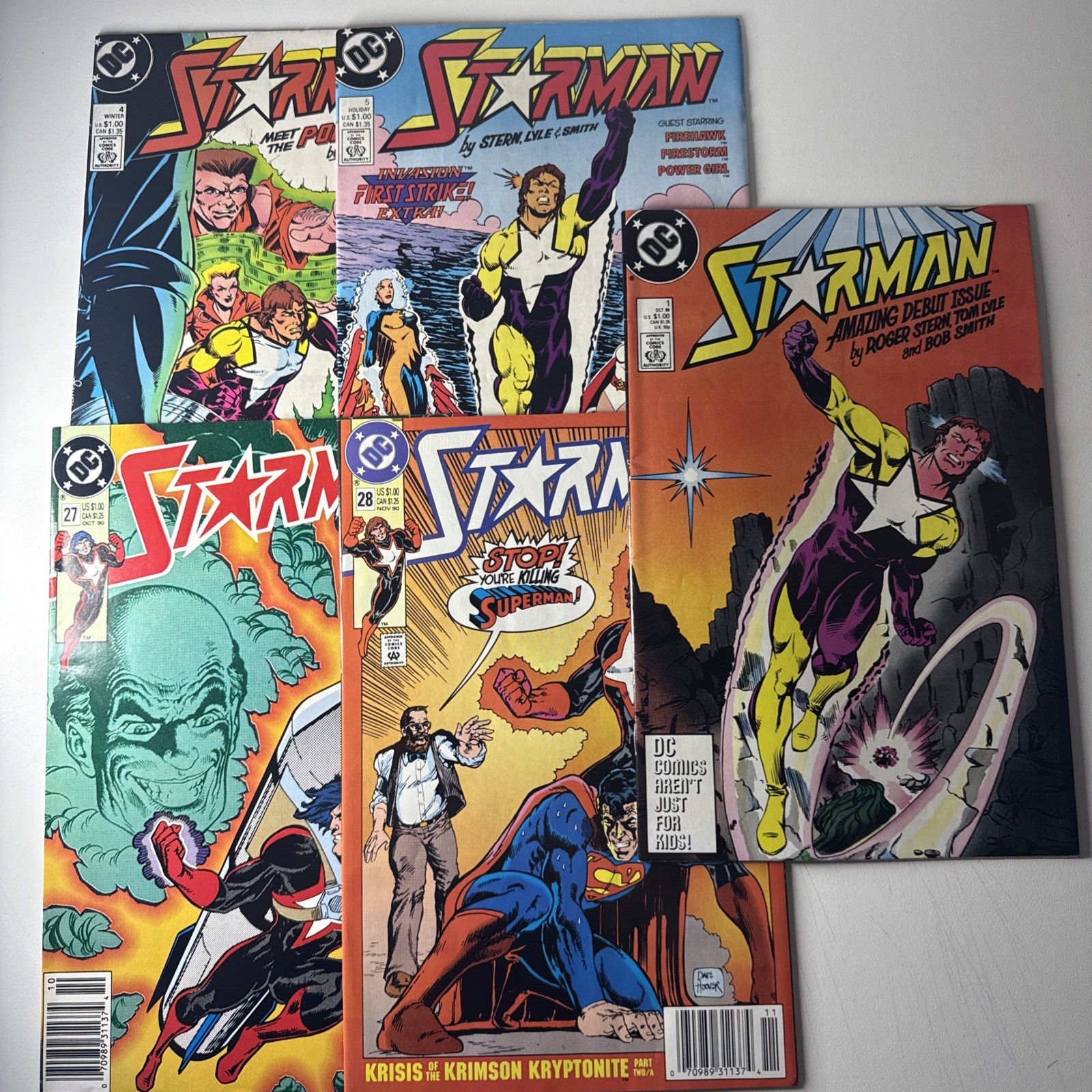 STARMAN Vol. 1 (1988) Issues: 1-28 (See Description) 5 Issue Lot STARMAN Vol. 1 (1988) Issues: 1-28 (See Description) 5 Issue Lot