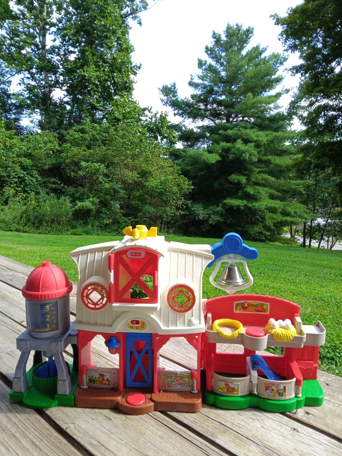 Fisher-Price Little People Caring for Animals Farm Playset Tested Works Video
