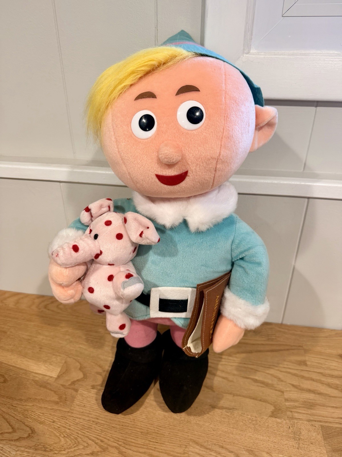 CVS 1999 LARGE Stuffins Hermie Elf Dentist Plush Island Misfit Toys Rudolph RARE CVS 1999 LARGE Stuffins Hermie Elf Dentist Plush Island Misfit Toys Rudolph RARE
