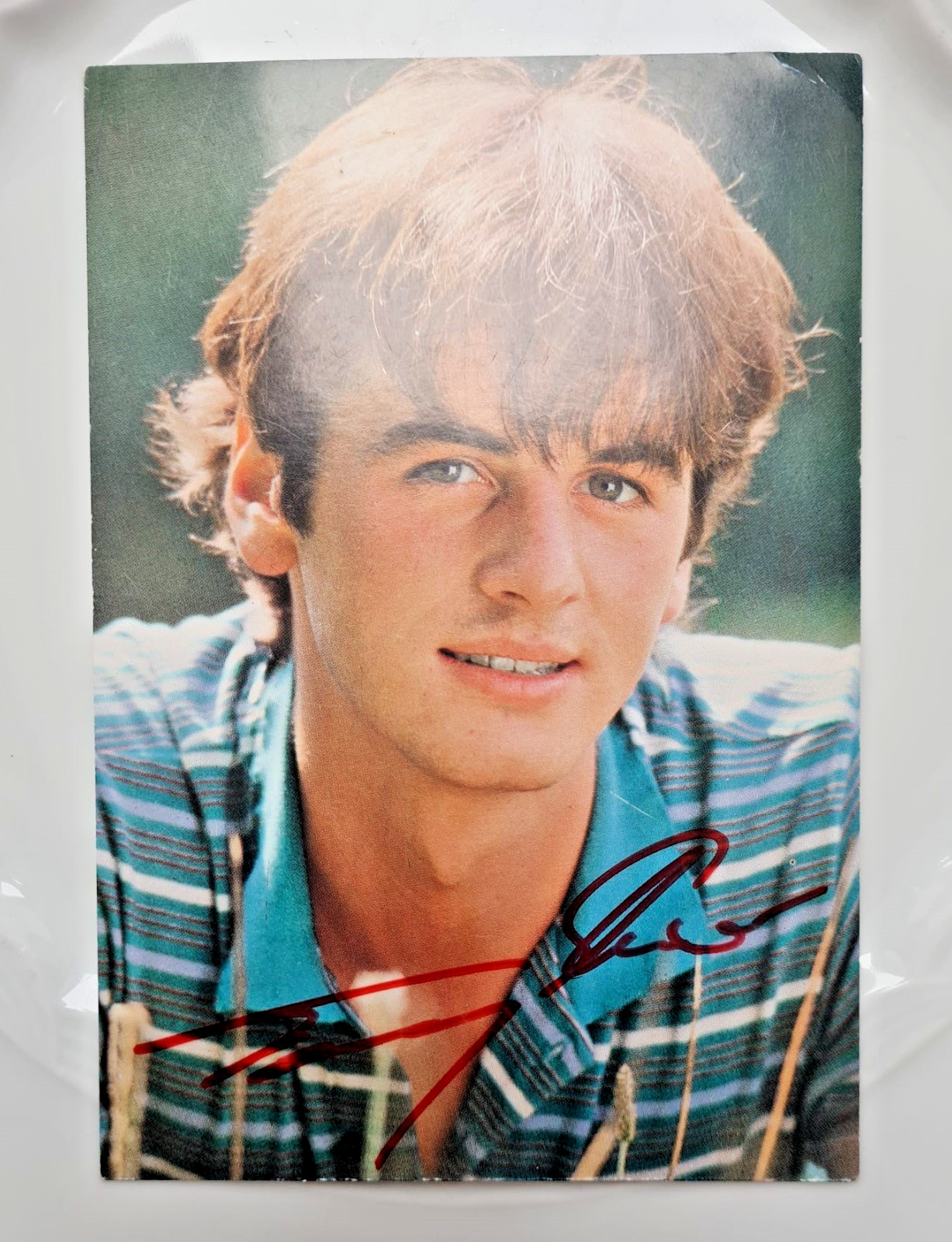 Original Autograph - Tommy Steiner, Pop Star