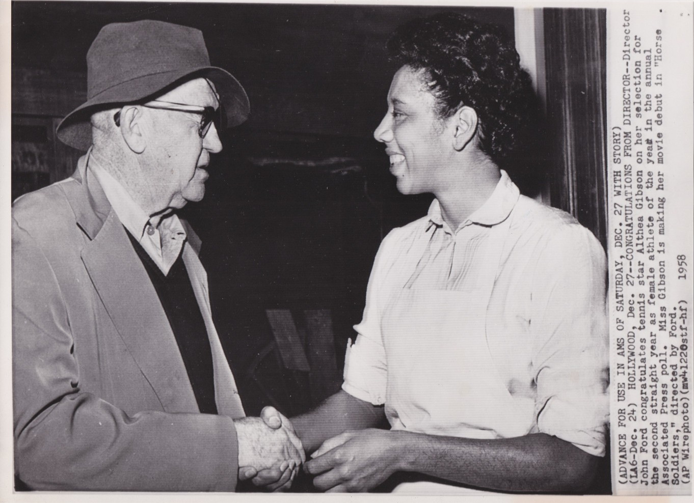 1958 Press Photo \