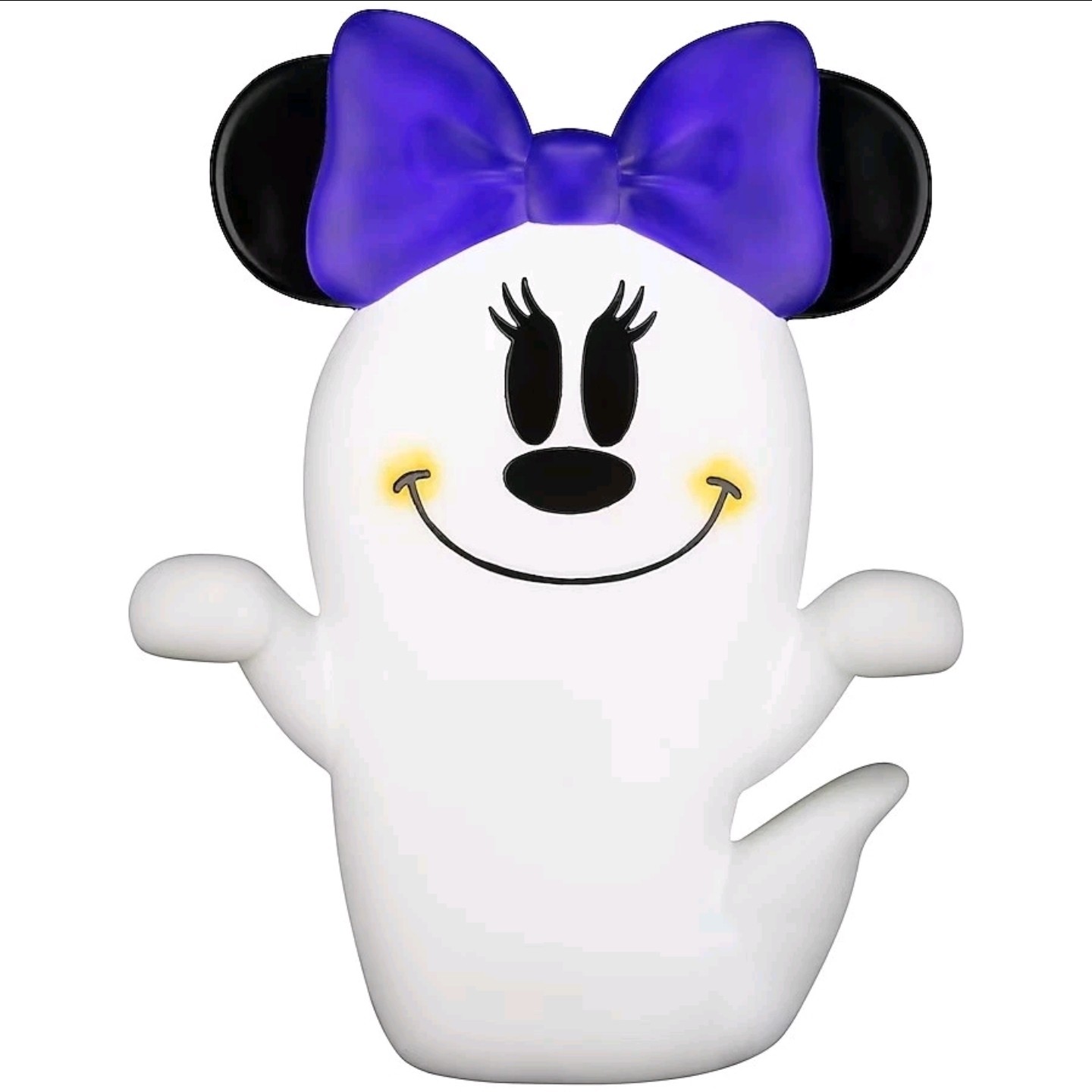 Disney 2-ft Disney Lighted Minnie Mouse Ghost Blow Mold Halloween