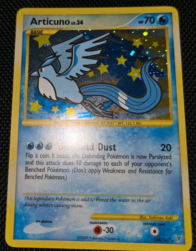 2009 Articuno LVL 34 Holo Rare Supreme Victors 2009 Articuno LVL 34 Holo Rare Supreme Victors