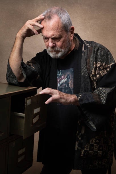 Filmmaker Terry Gilliam poses for a portrait November 25 2018 Mila- Old Photo