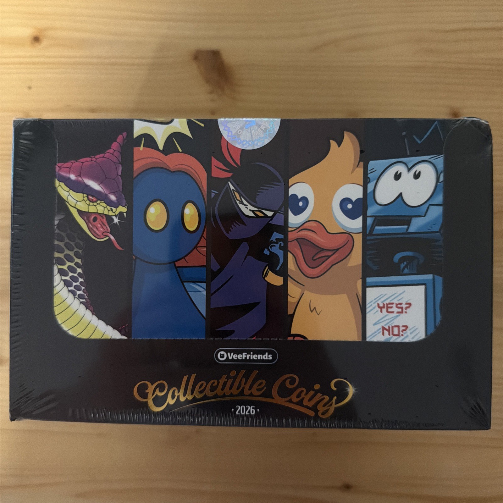 2026 VEEFRIENDS COLLECTIBLE COINS HOBBY BOX 10 COIN PACKS SEALED