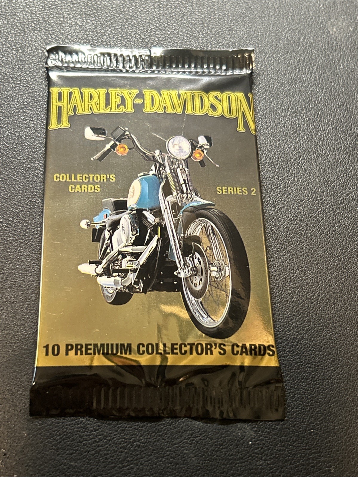Harley-Davidson Collectors Cards Series 2 Sealed 10 Premium Card Packs 1992