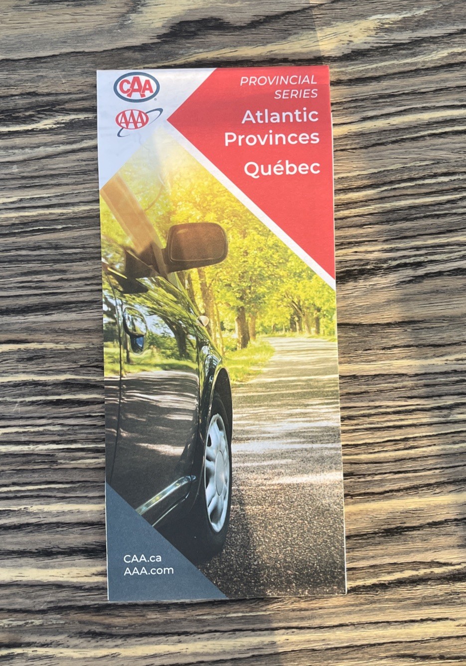 New AAA/CAA ATLANTIC PROVINCES & QUEBEC CANADA PEI Nova Scotia NB ROAD map 9/25
