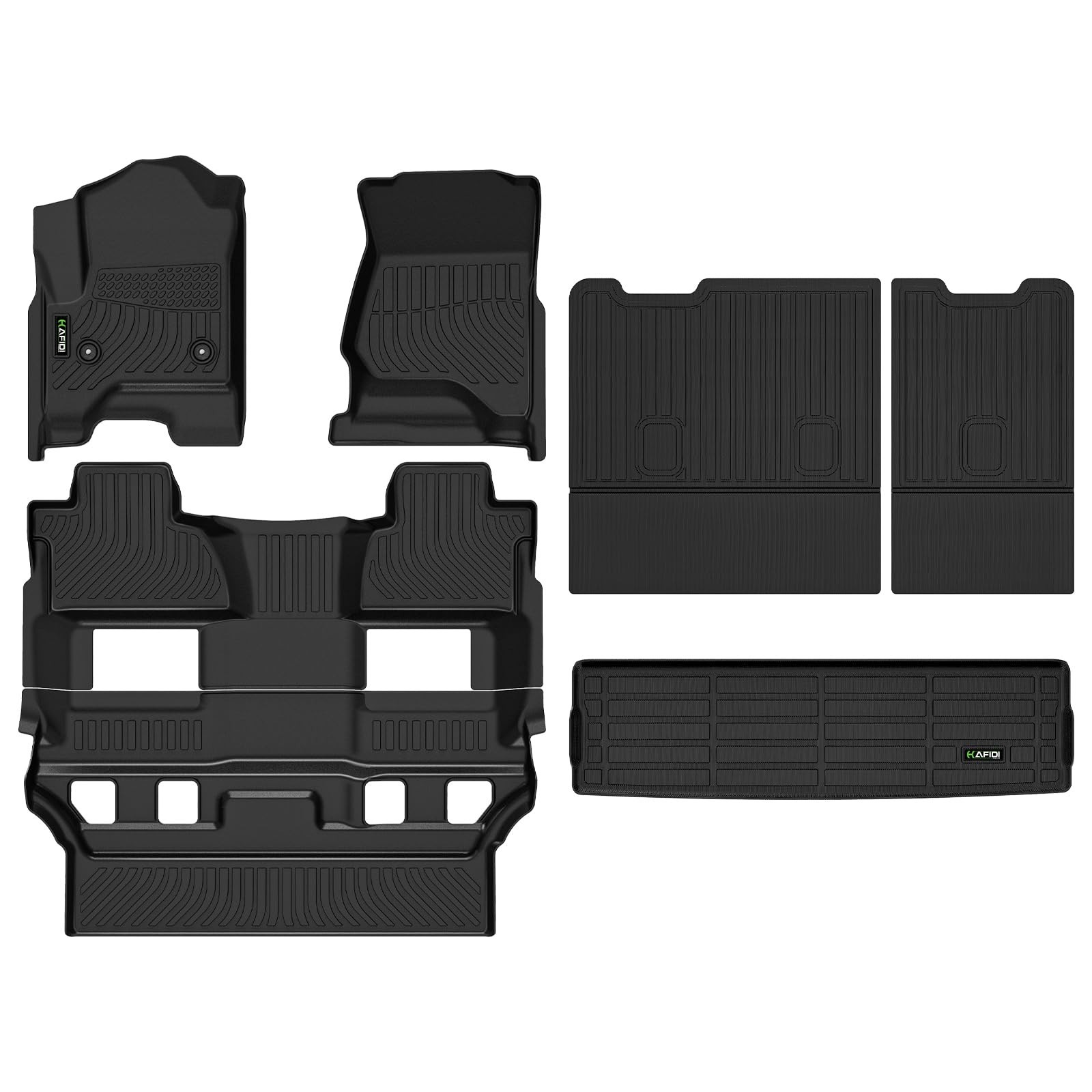 HAFIDI® Floor Mats & Cargo Liner & Backrest Mat for Chevy Tahoe & GMC Yukon