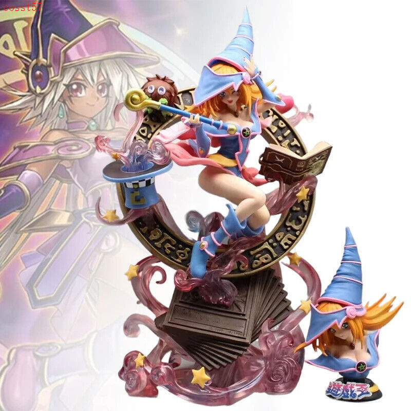 Yu-Gi-Oh Duel Monsters Dark Magician Girl Figure Statue Model Toys Anime 37cm
