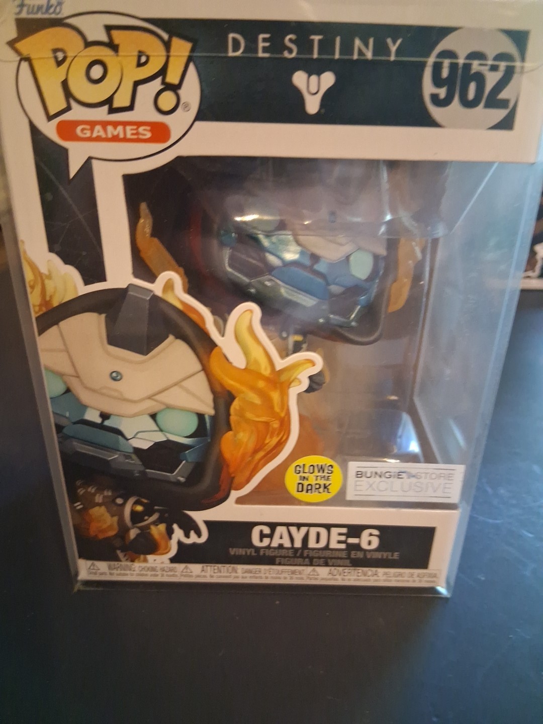 Funko Pop Vinyl: Destiny - Cayde-6 (Glow) - Bungie (Exclusive) #962 No Code
