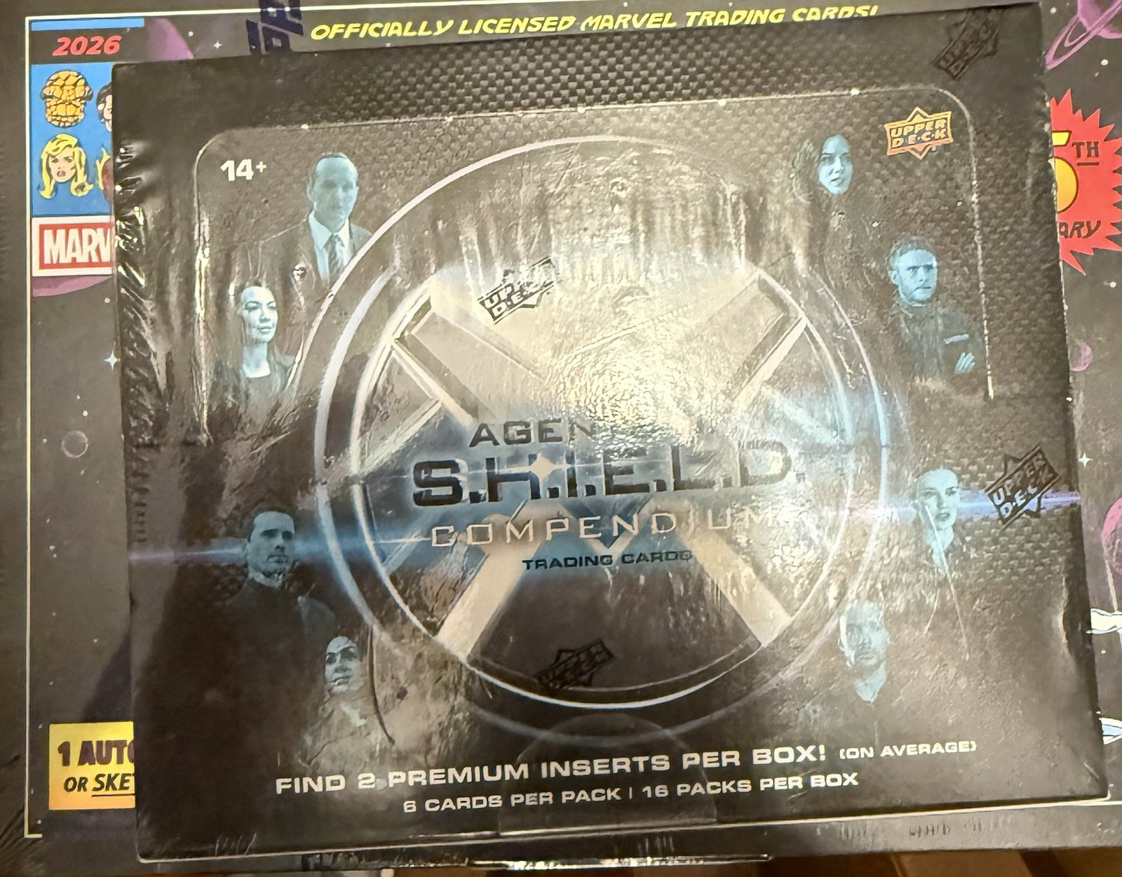 Marvel Agents of SHIELD Compendium Hobby Box (2019 Upper Deck)