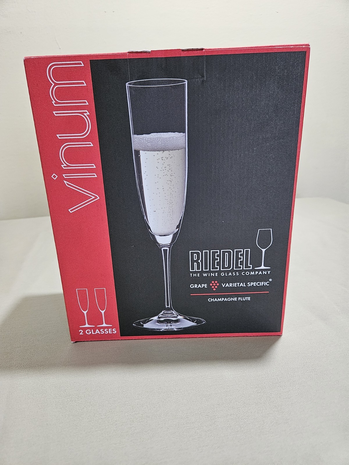 Riedel Vinum Champaign Flutes