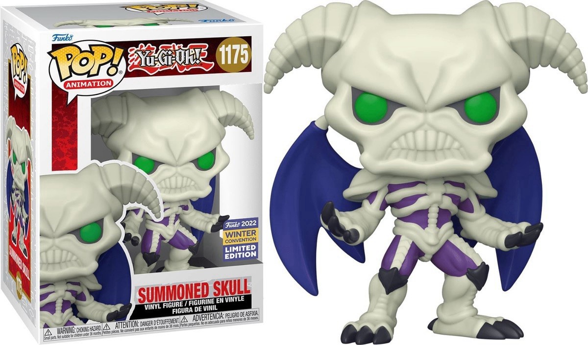 Funko Pop Yu-Gi-Oh Summoned Skull 2022 Winter Convention Shared Target Exclusive