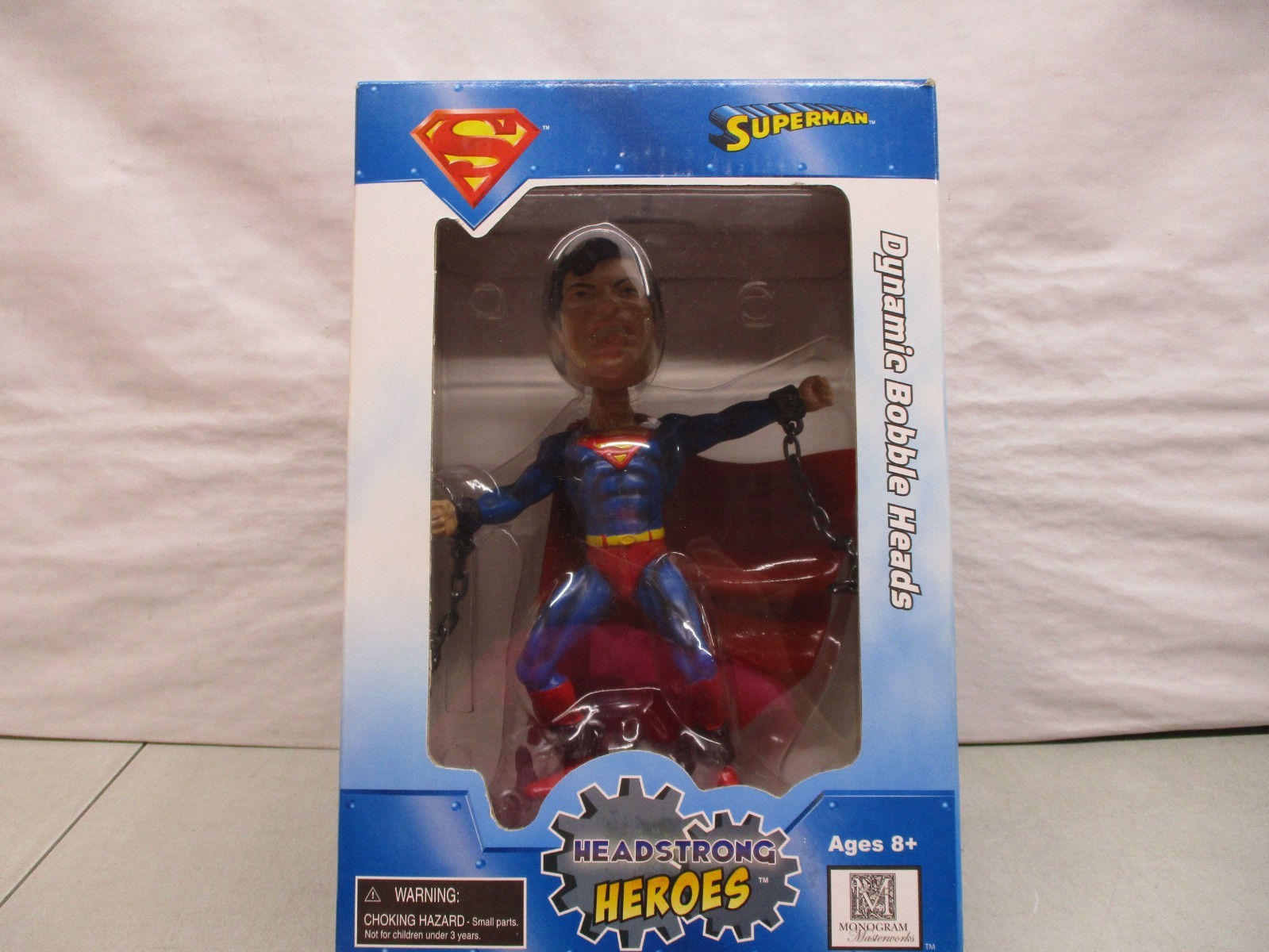 Headstrong Heroes Superman Dynamic Bobblehead