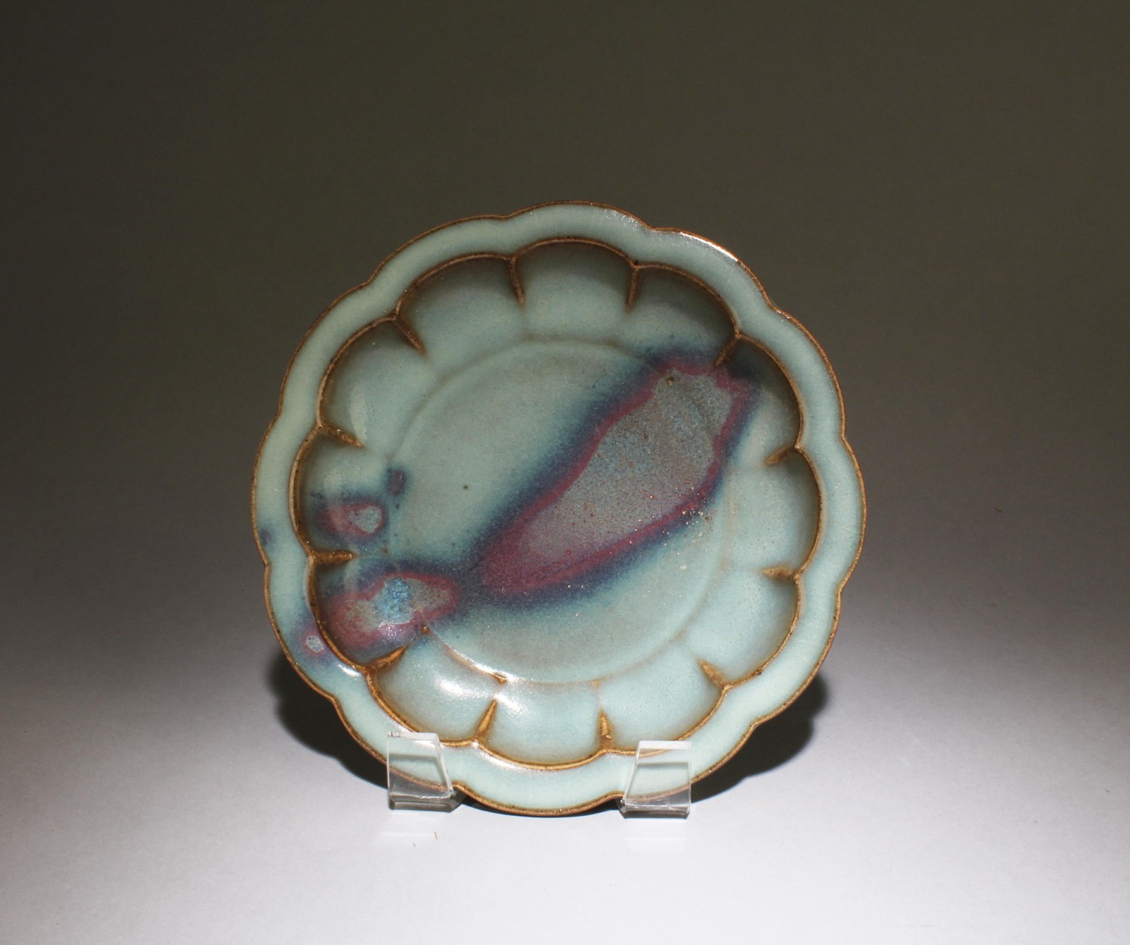A Chinese Junyao Plate A Chinese Junyao Plate