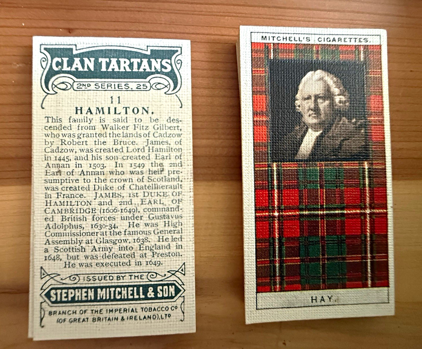 W.D. & H.O. Wills & Players Large Lot Mixed British Tobacco/Cigarette Cards