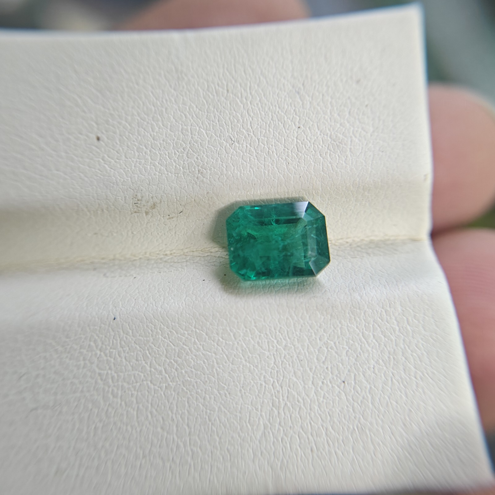 Lab Grown Emerald Octagon Cut