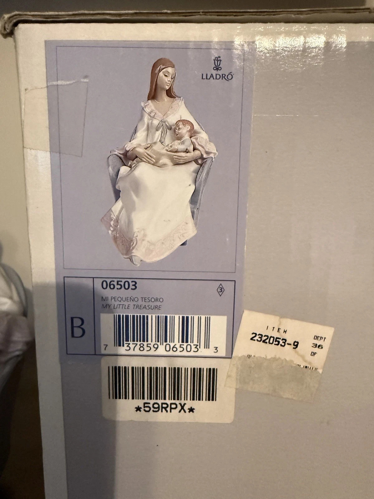 Lladro 06503 My Little Treasure No Flaws With Box