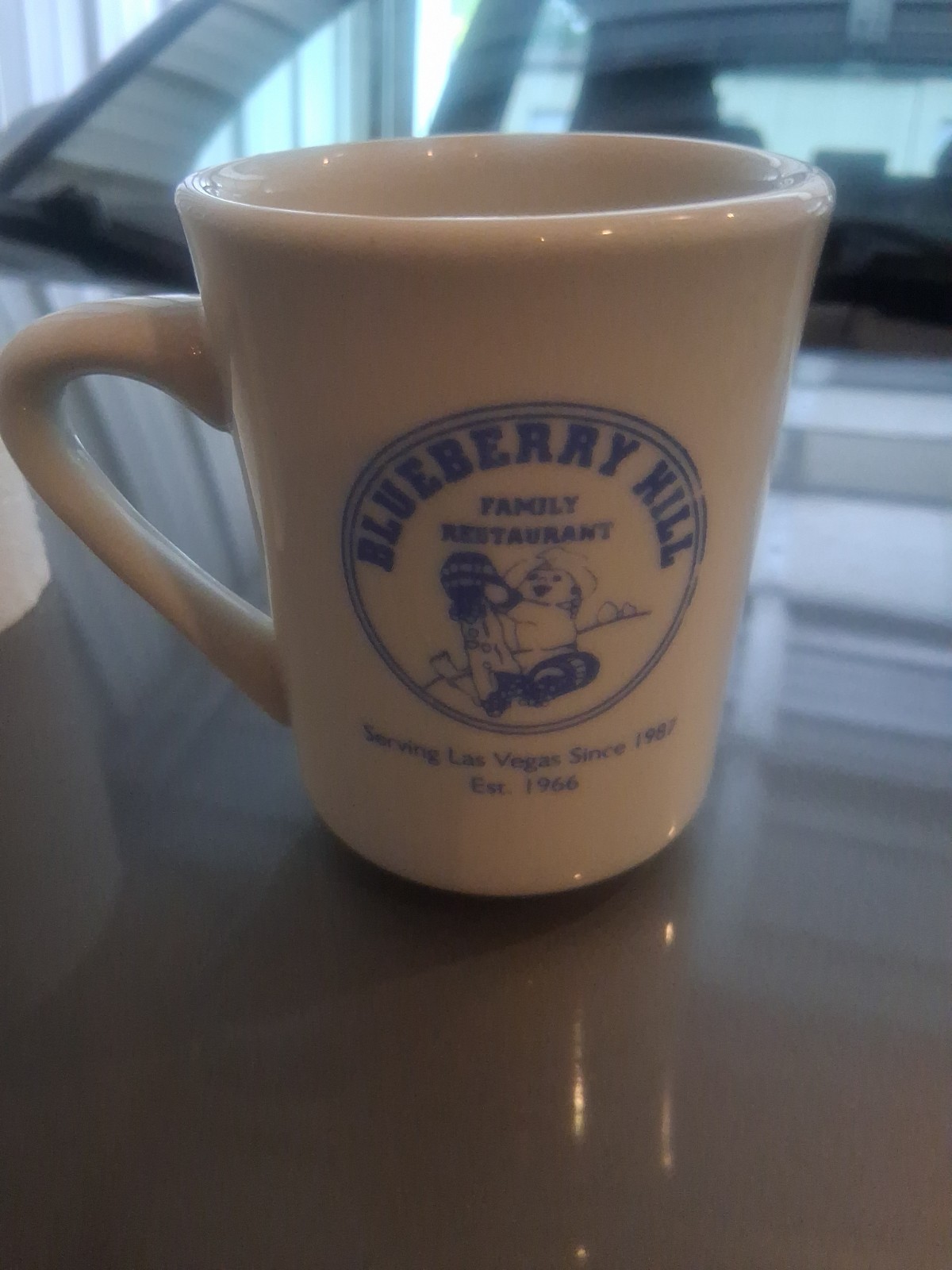 Vintage Blueberry Hill Family Restaurant Mug Las Vegas Diner Coffee Cup