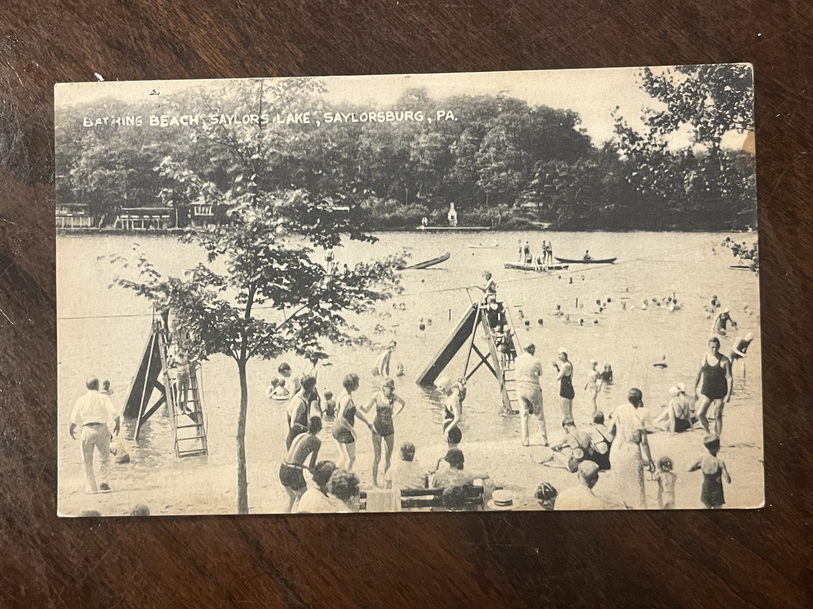 Ashland PA Panorama RPPC 1947 Postcard Posted