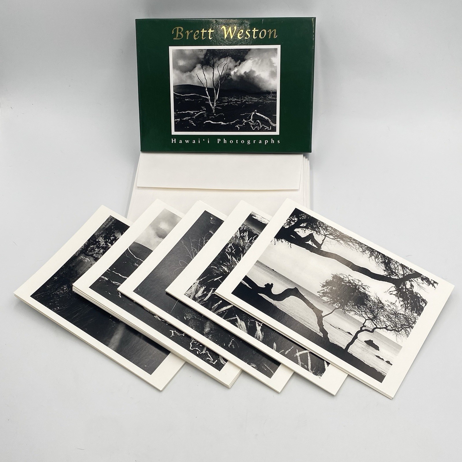 BRETT WESTON Hawai\'i Photographs NOTE CARDS With Envelopes 20 Card Set, 5 Images