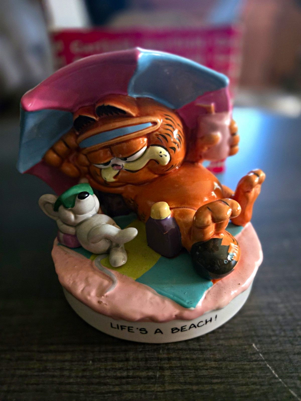Enesco Garfield & Odie Figurine \